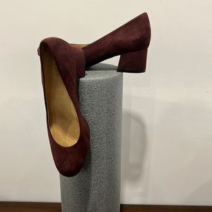 Shoes Suede burgundy 8M